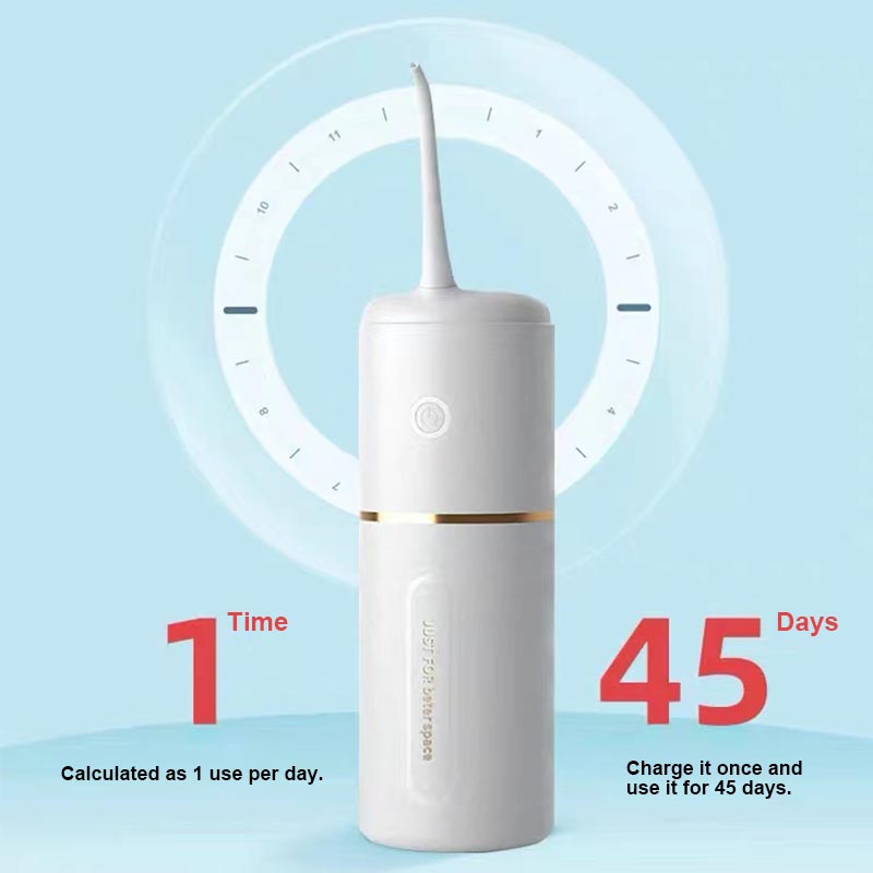 Water Flosser Cordless, Portable Water Pick Teeth Cleaner, Rechargeable Dental Oral Irrigator for Travel, Home