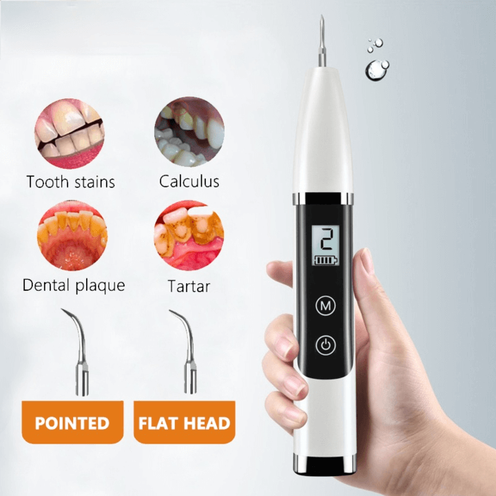Ultrasonic tooth cleaner Electric Portable Scaler oral care