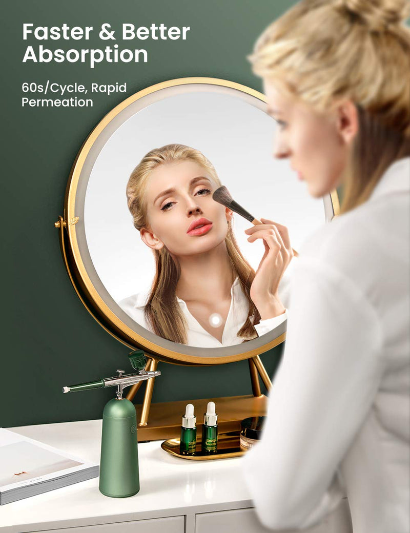 Cordless Makeup Airbrush, Luxury Facial Oxygen Machine