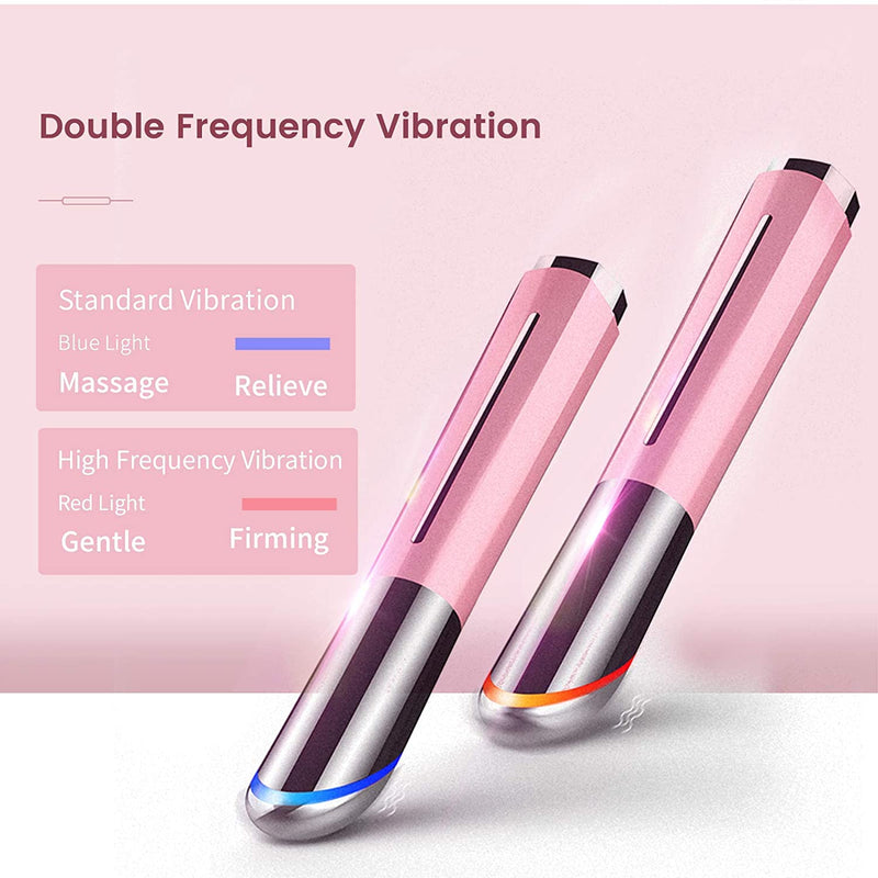 Eye & Face Massager Tool Wand Sonic Vibration Anti Aging Eye Fatigue Relief